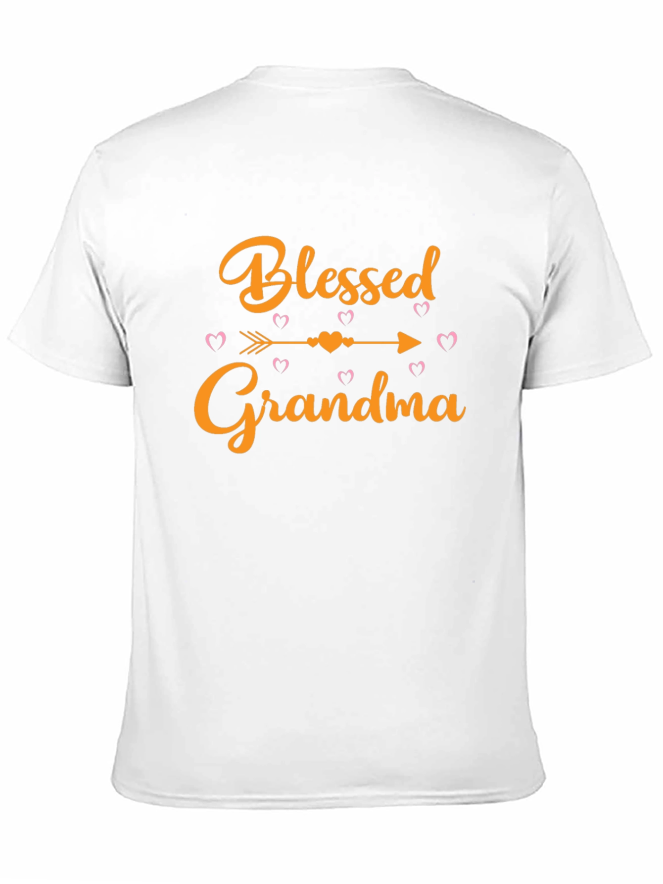 Blessed Grandma Black Graphic T-Shirt