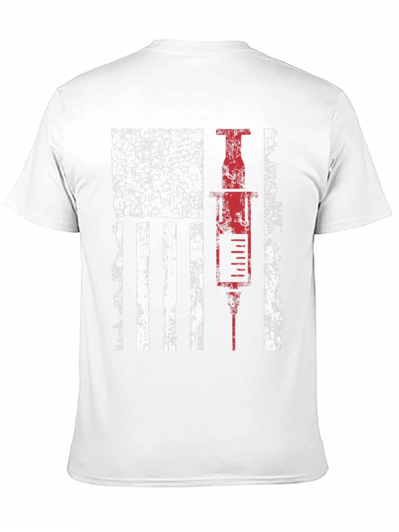 American Flag Syringe Graphic Tee