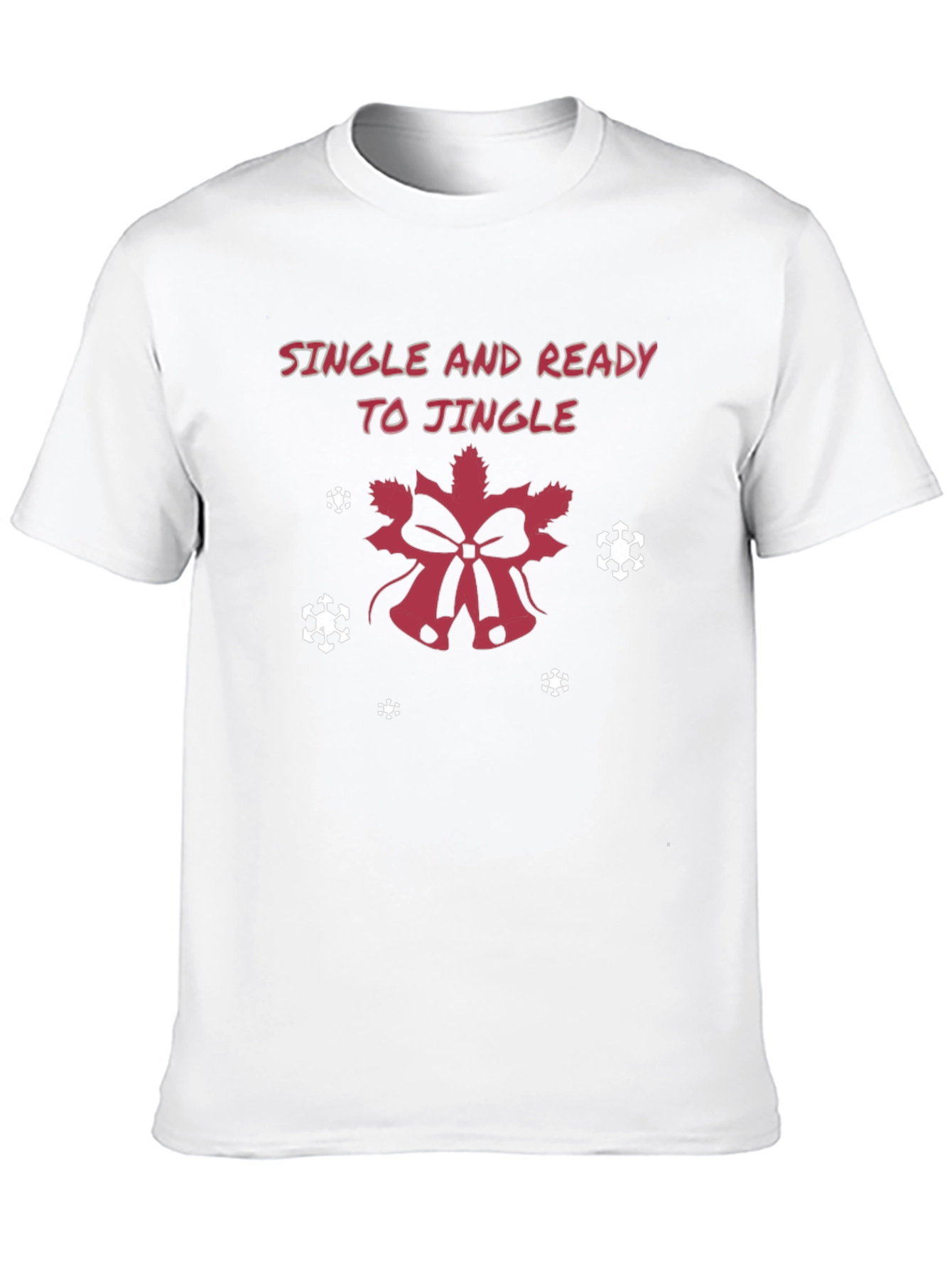 Single and Ready to Jingle Holiday Tee