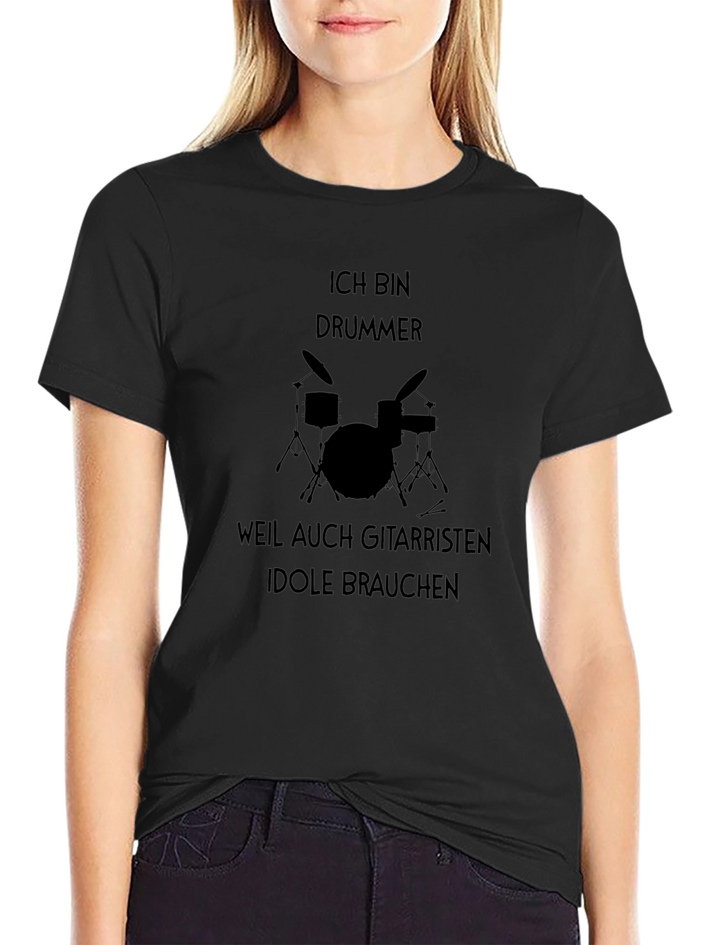 Ich Bin Drummer T-Shirt: Musician Humor Tee