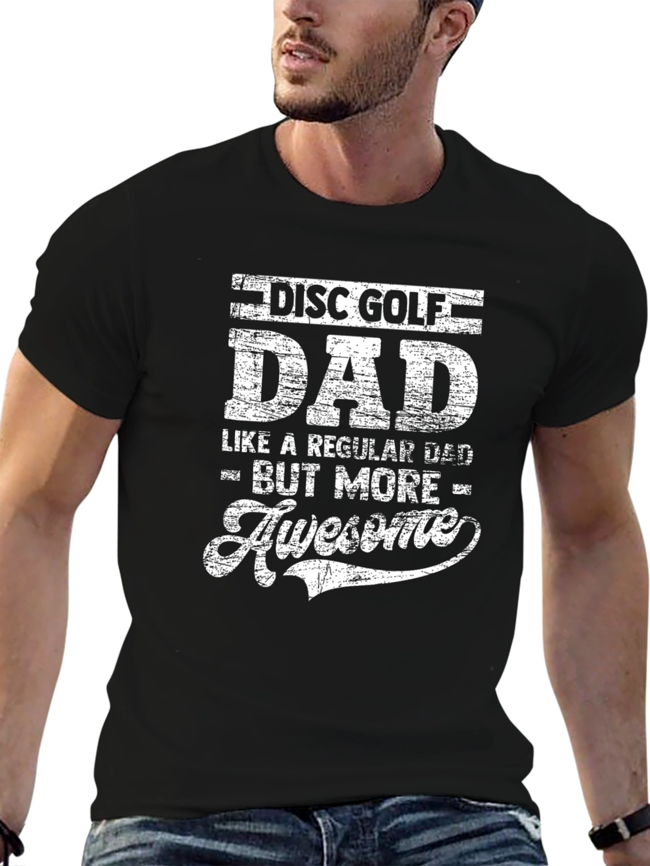 Disc Golf Dad T-Shirt - Awesome Fathers Day Gift