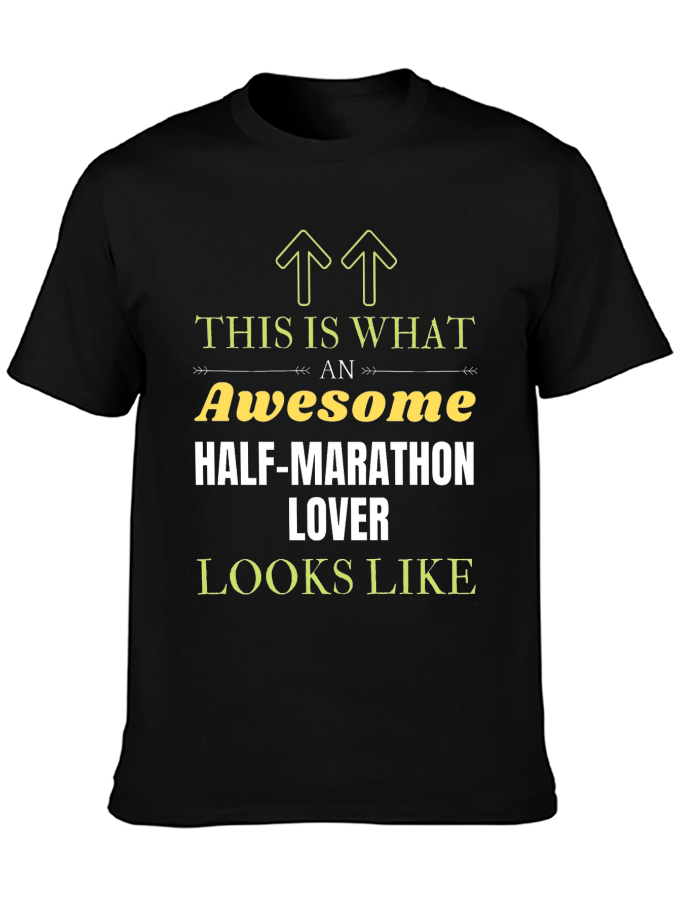 Awesome Half-Marathon Lover Graphic T-Shirt