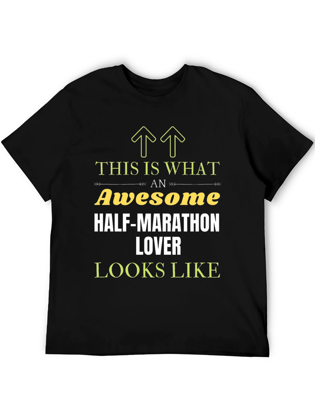 Awesome Half-Marathon Lover Graphic T-Shirt