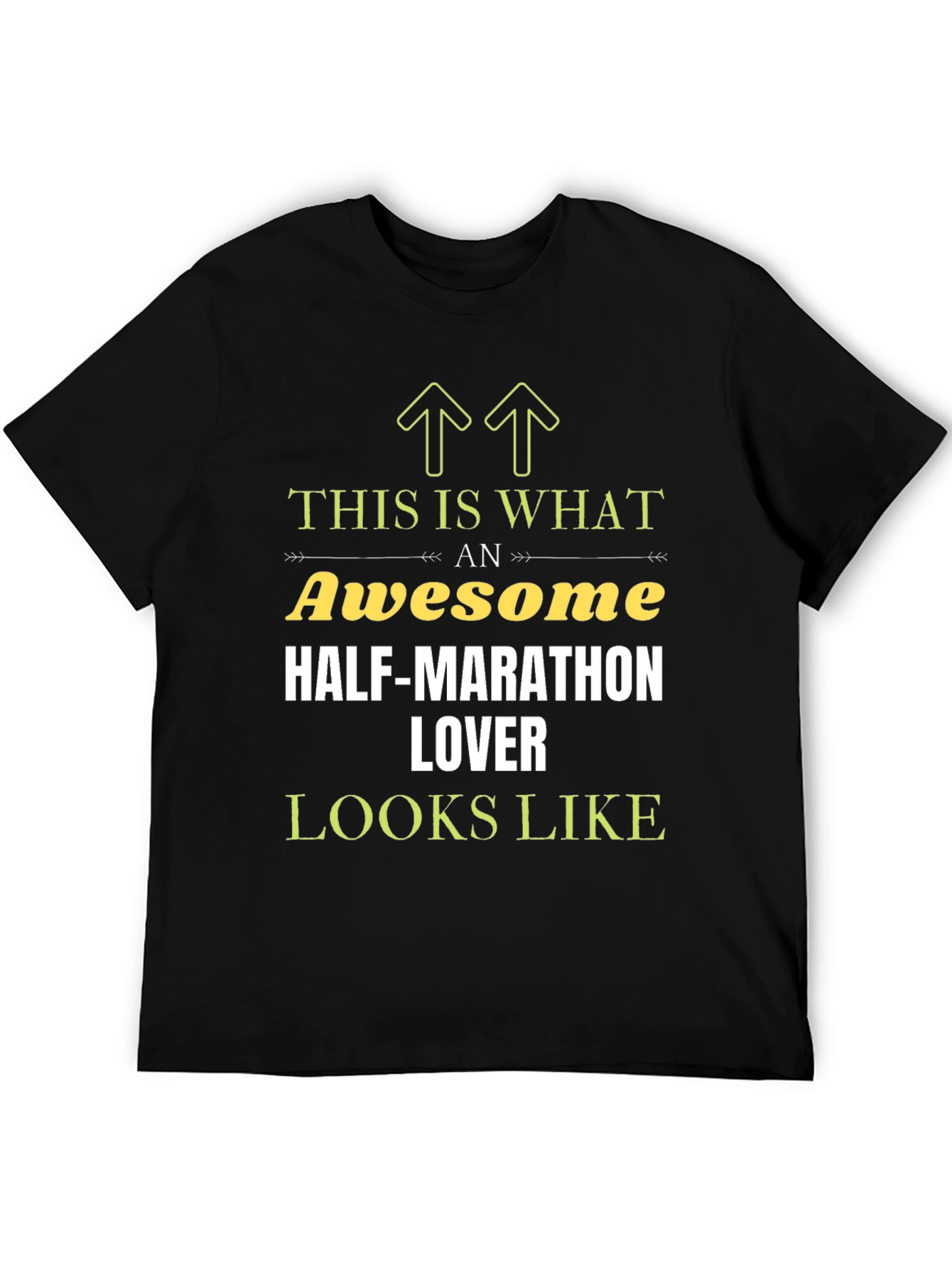 Awesome Half-Marathon Lover Graphic T-Shirt