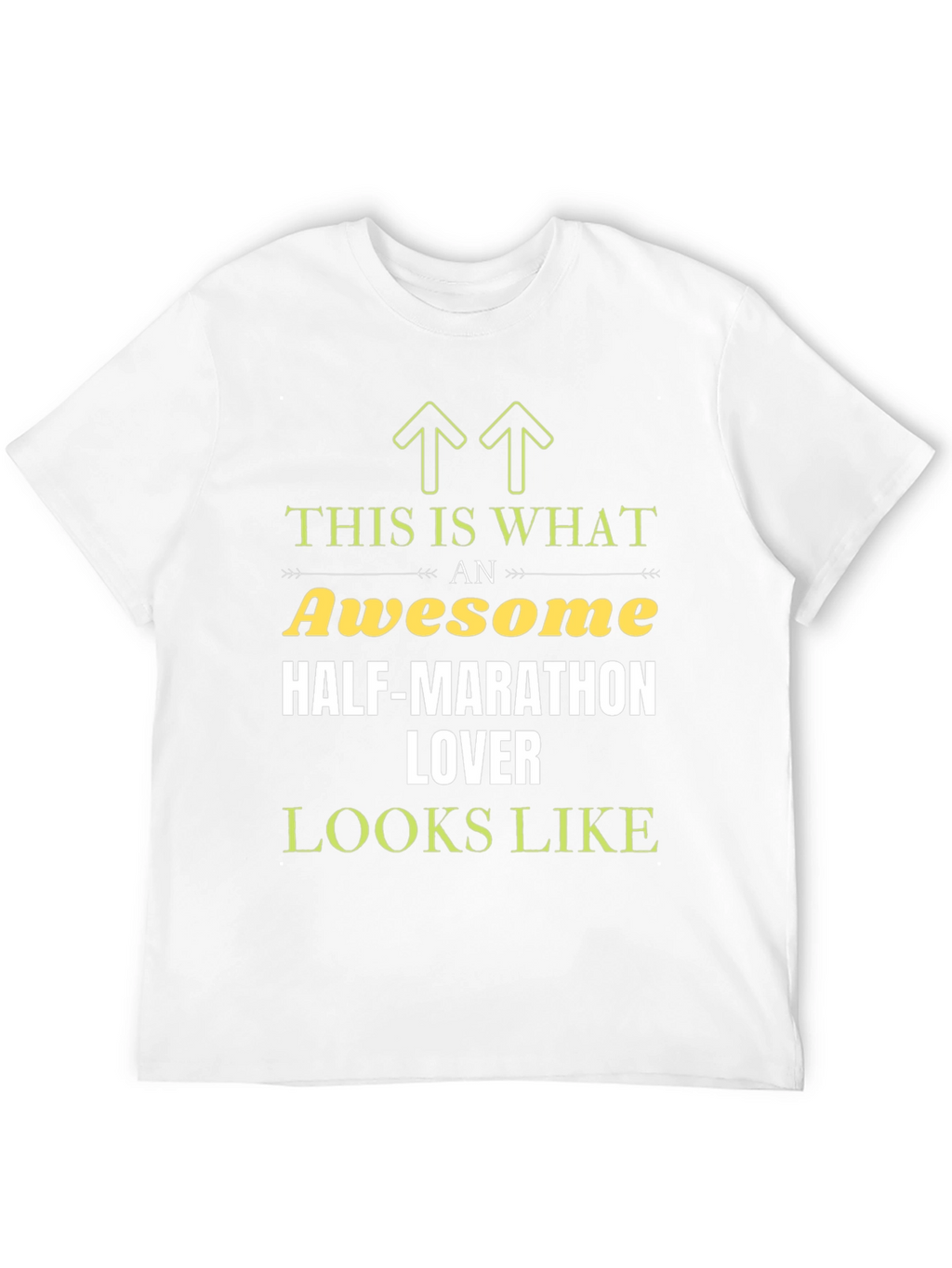 Awesome Half-Marathon Lover Graphic T-Shirt