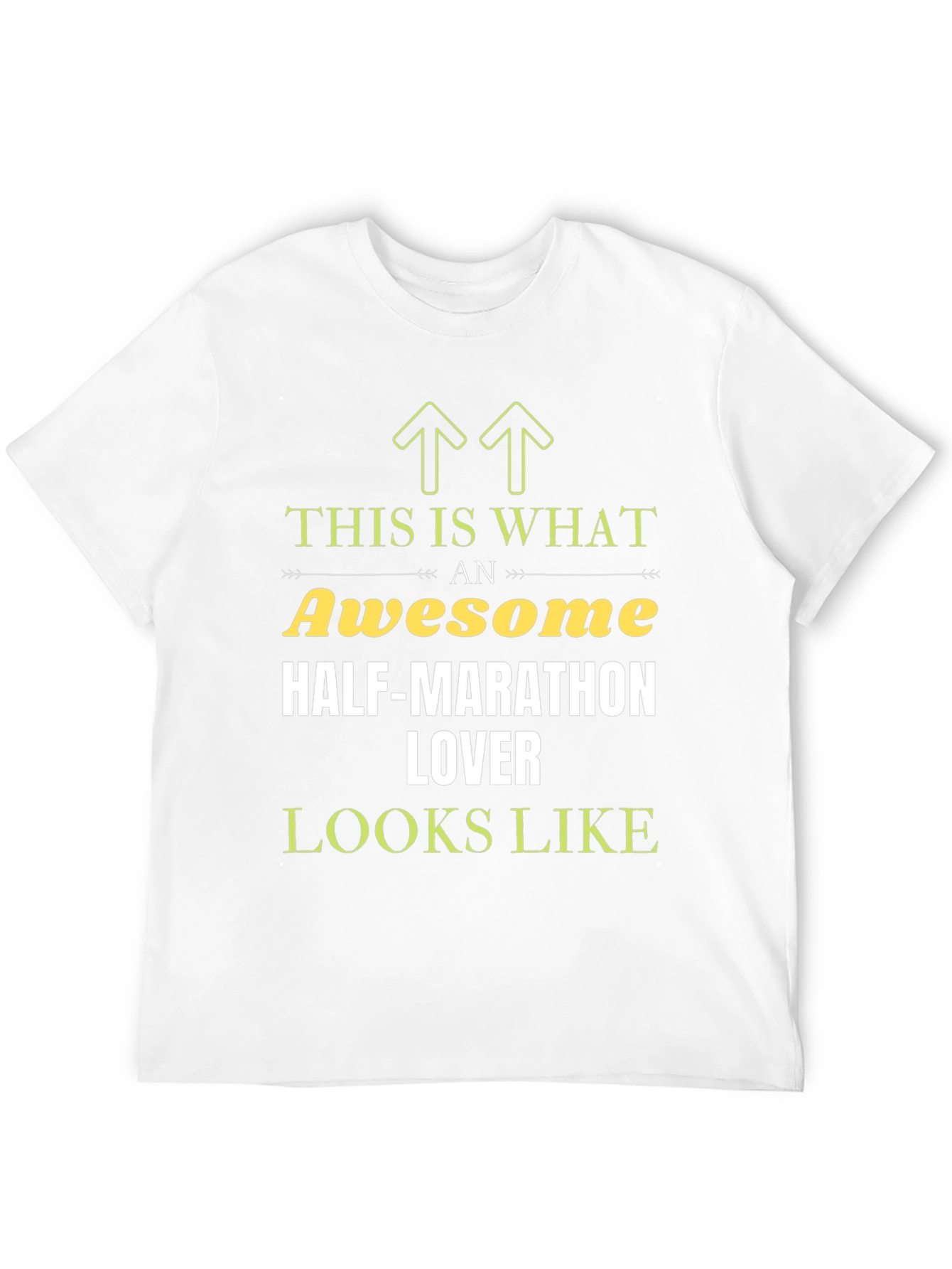 Awesome Half-Marathon Lover Graphic T-Shirt