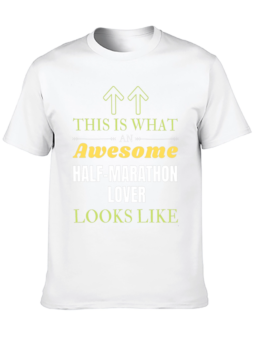 Awesome Half-Marathon Lover Graphic T-Shirt