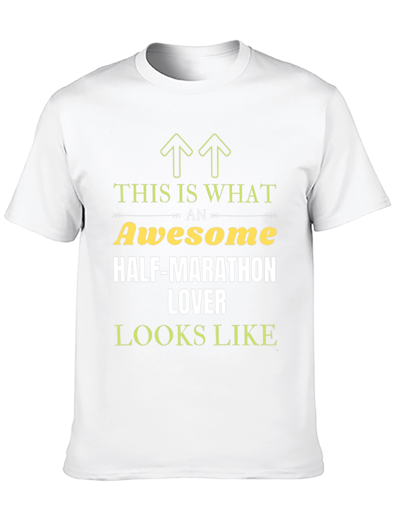 Awesome Half-Marathon Lover Graphic T-Shirt