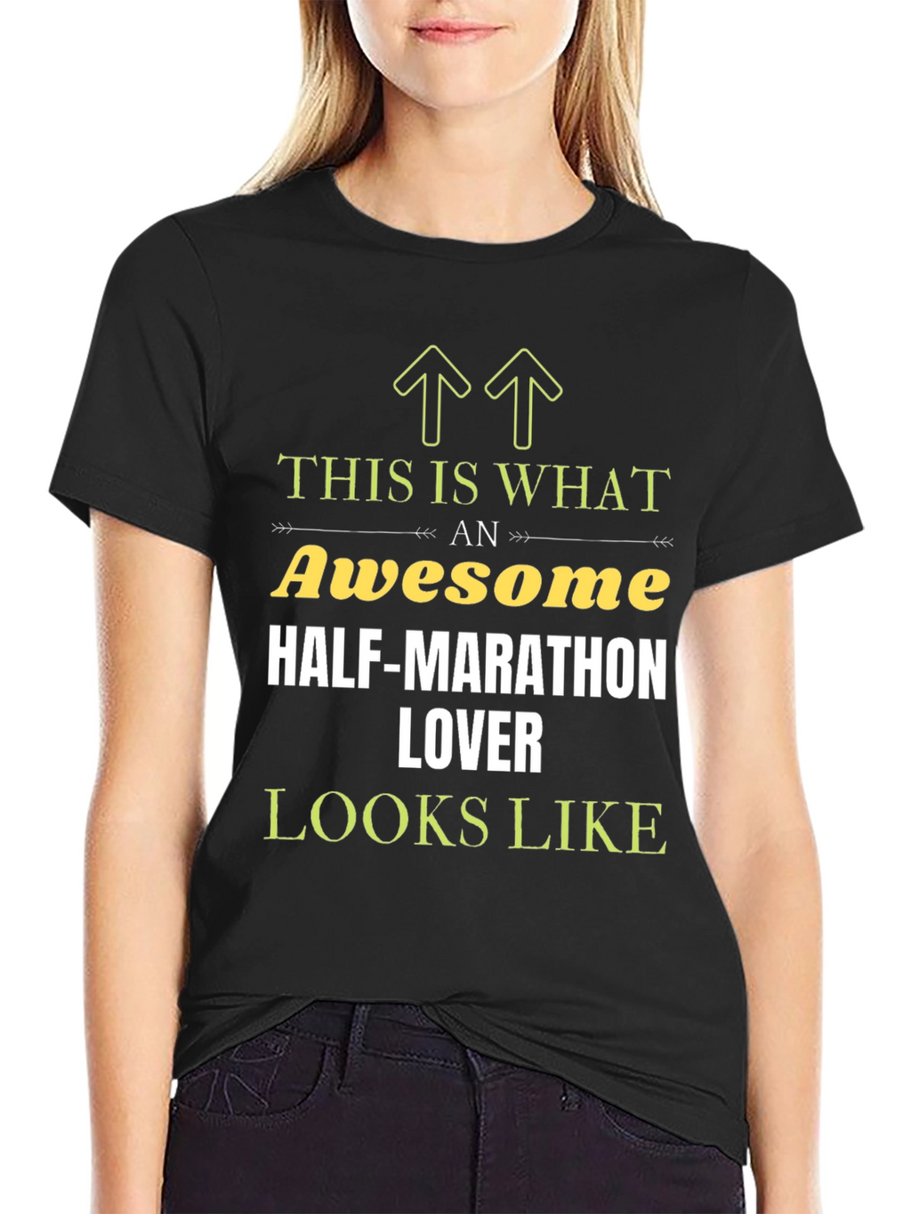Awesome Half-Marathon Lover Graphic T-Shirt