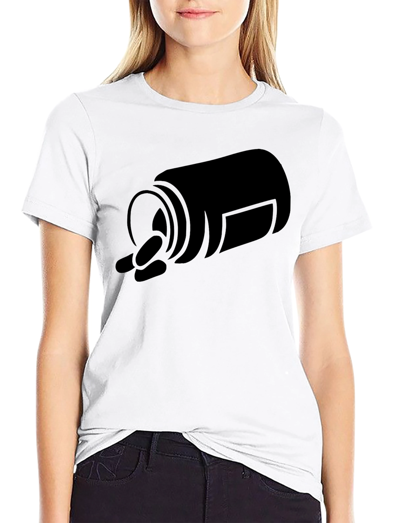 Pill Bottle Graphic Tee - Black Casual T-Shirt