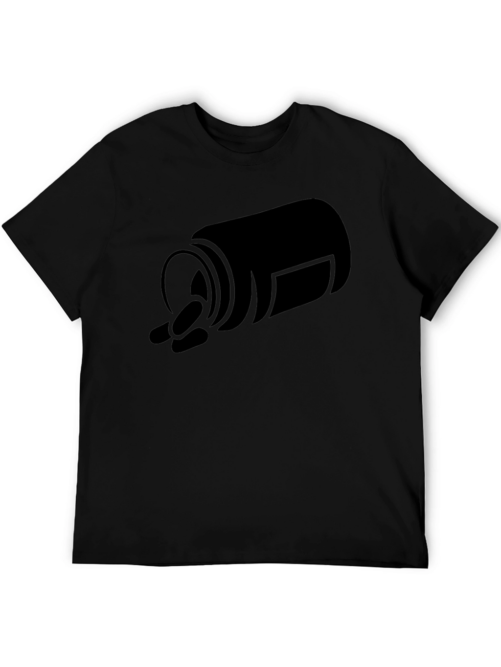 Pill Bottle Graphic Tee - Black Casual T-Shirt