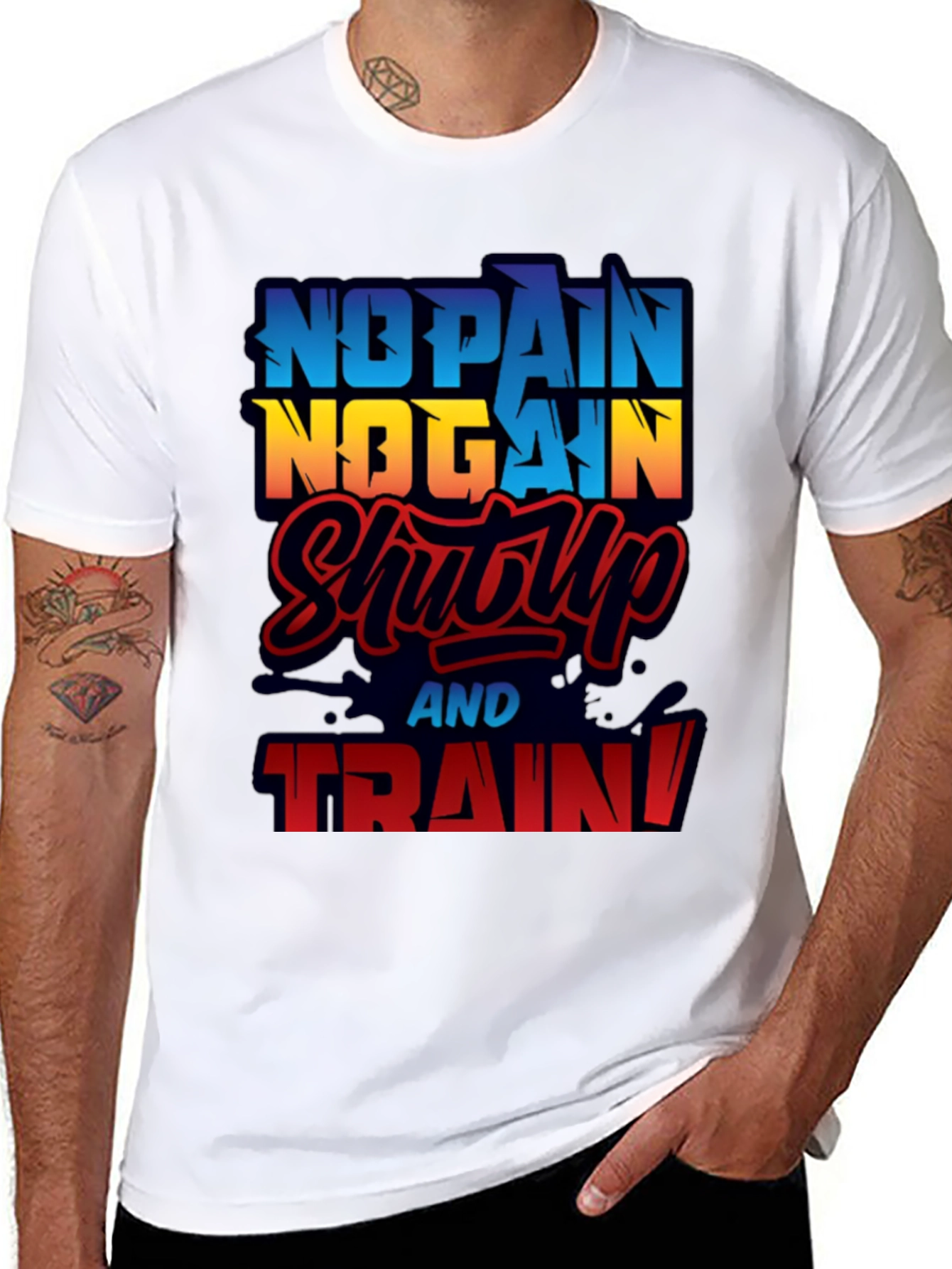 No Pain No Gain Workout T-Shirt