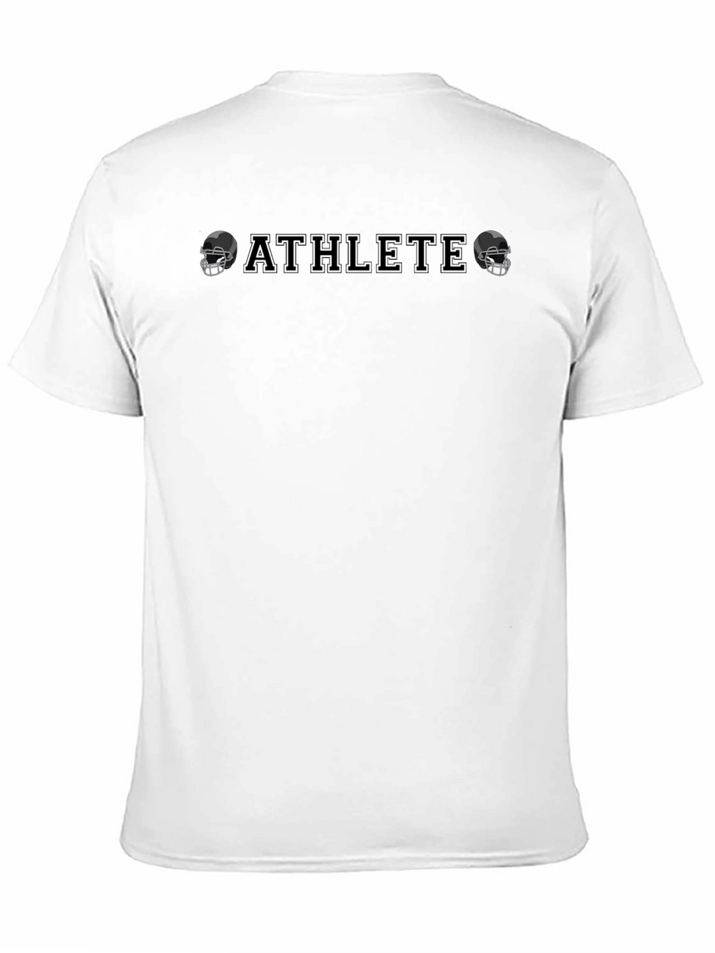Athlete Football Helmet T-Shirt