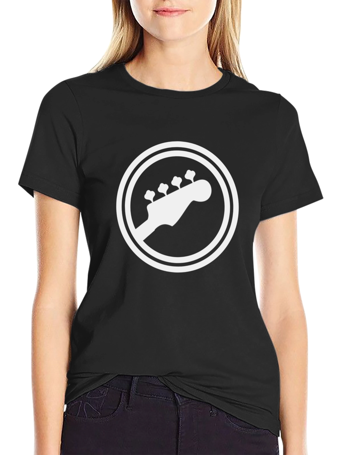 Bass Guitar Headstock T-Shirt
