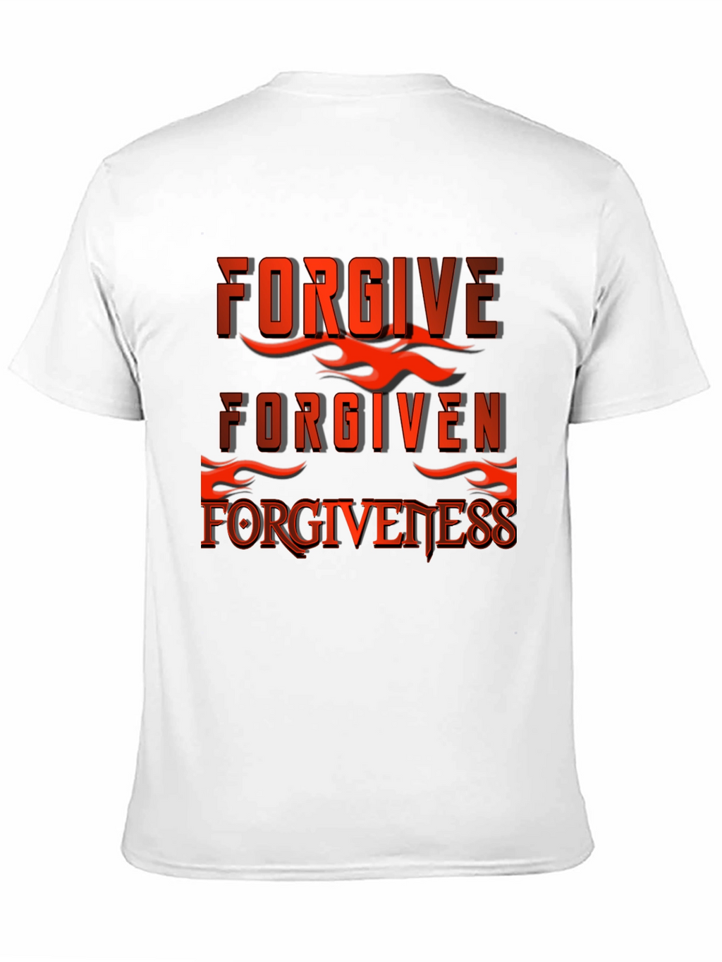 Forgive Forgiven Forgiveness Graphic T-Shirt