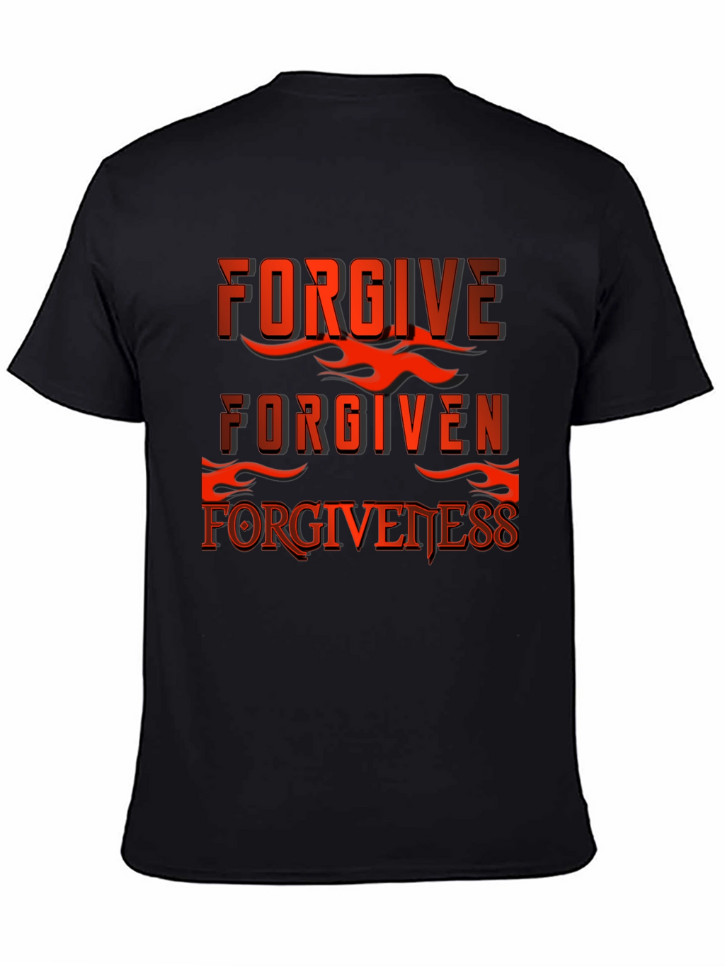Forgive Forgiven Forgiveness Graphic T-Shirt