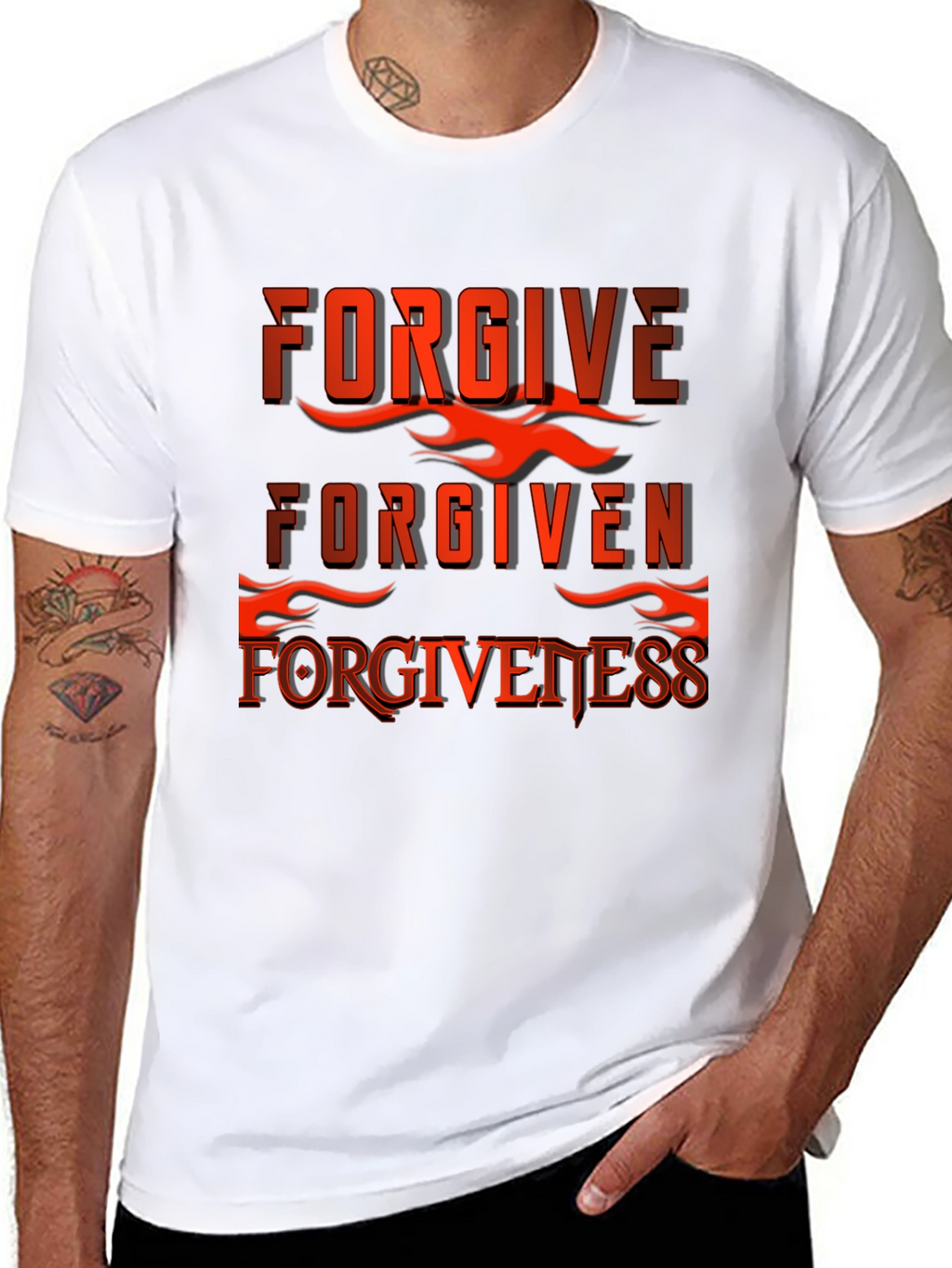 Forgive Forgiven Forgiveness Graphic T-Shirt