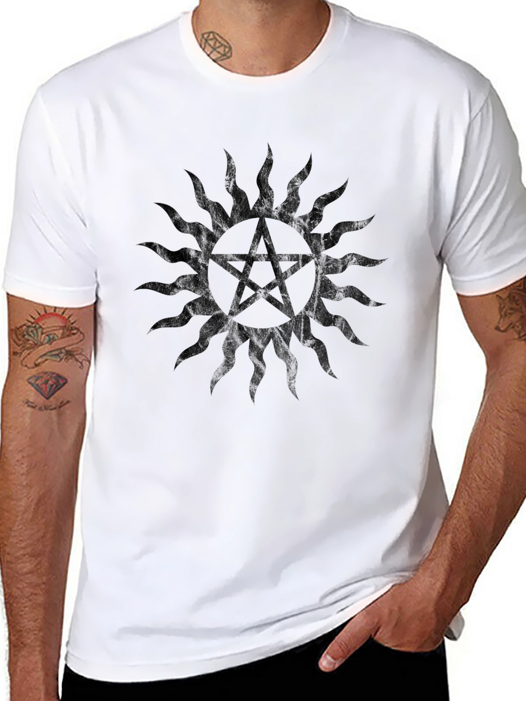 Supernatural Inspired Anti-Possession Symbol T-Shirt