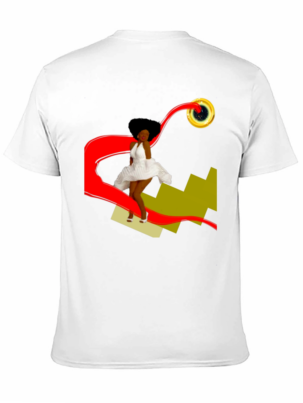 Stylish Graphic T-Shirt: Retro-Pop Art Design