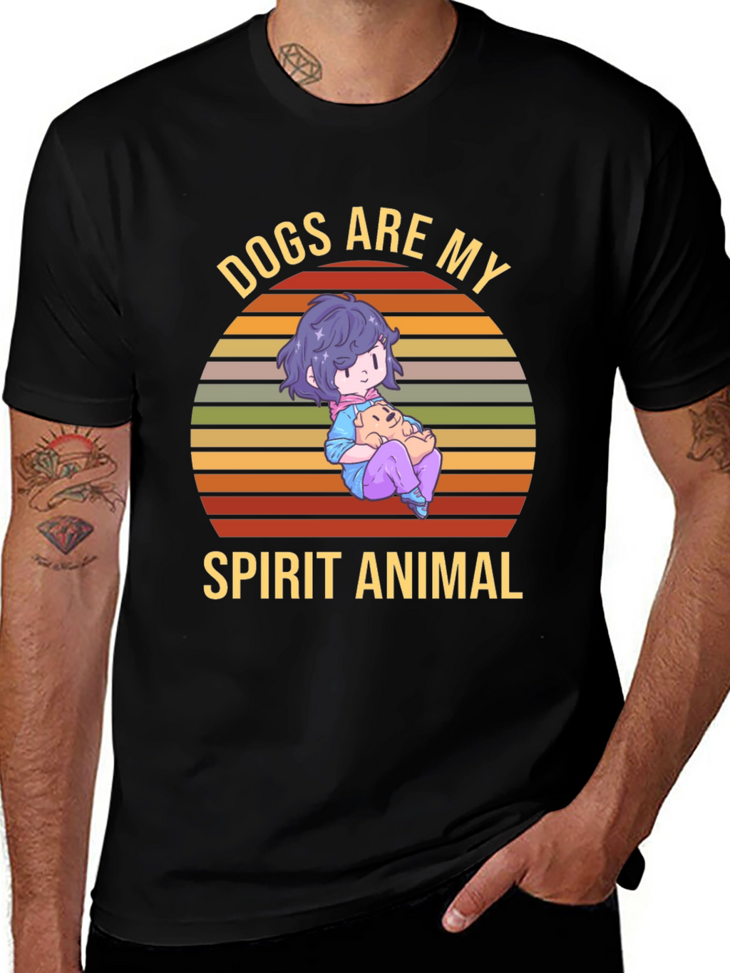 Dogs Are My Spirit Animal T-Shirt
