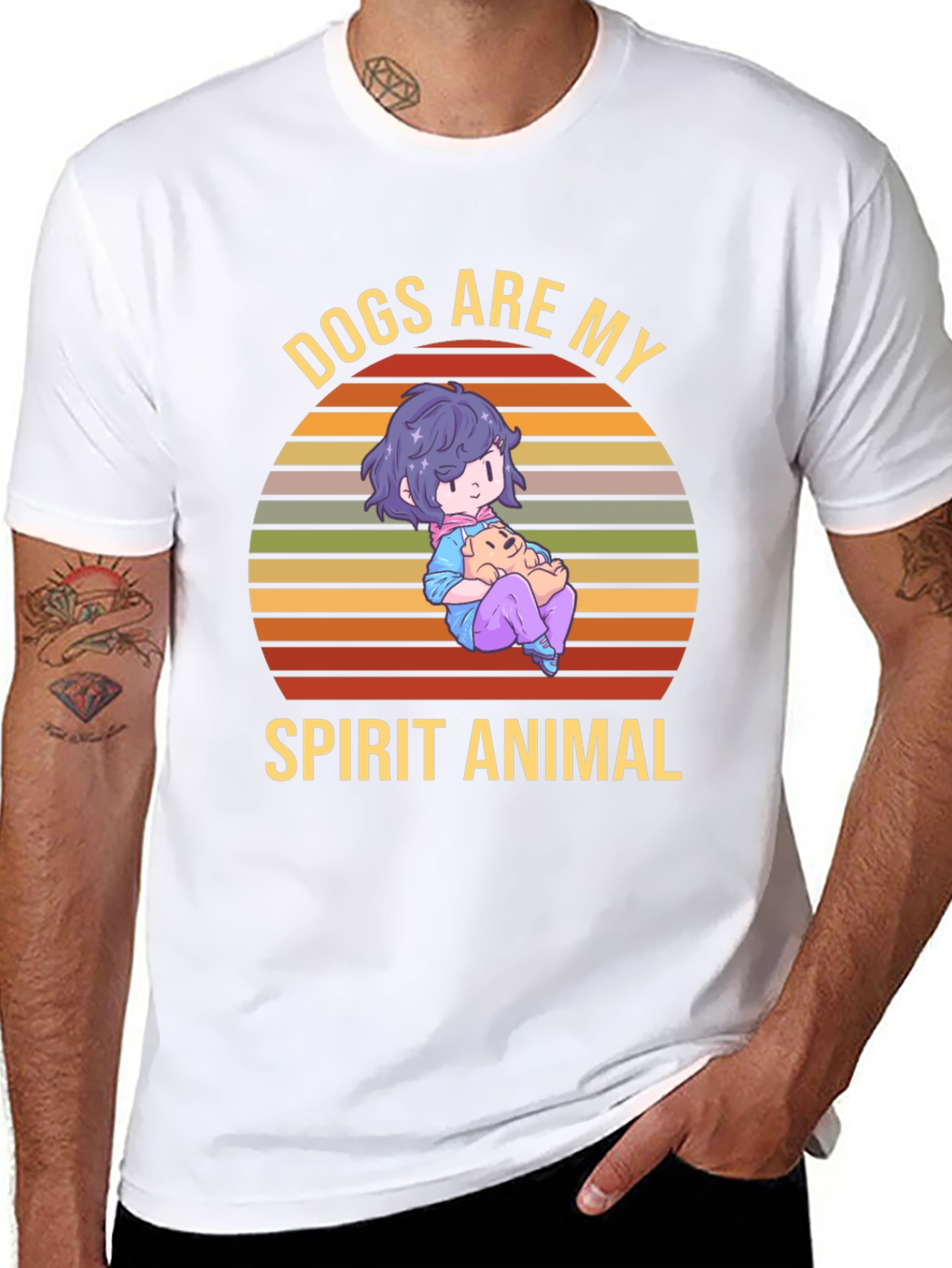 Dogs Are My Spirit Animal T-Shirt
