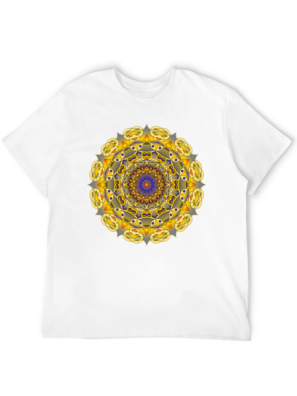 Mandala Graphic Black Tee