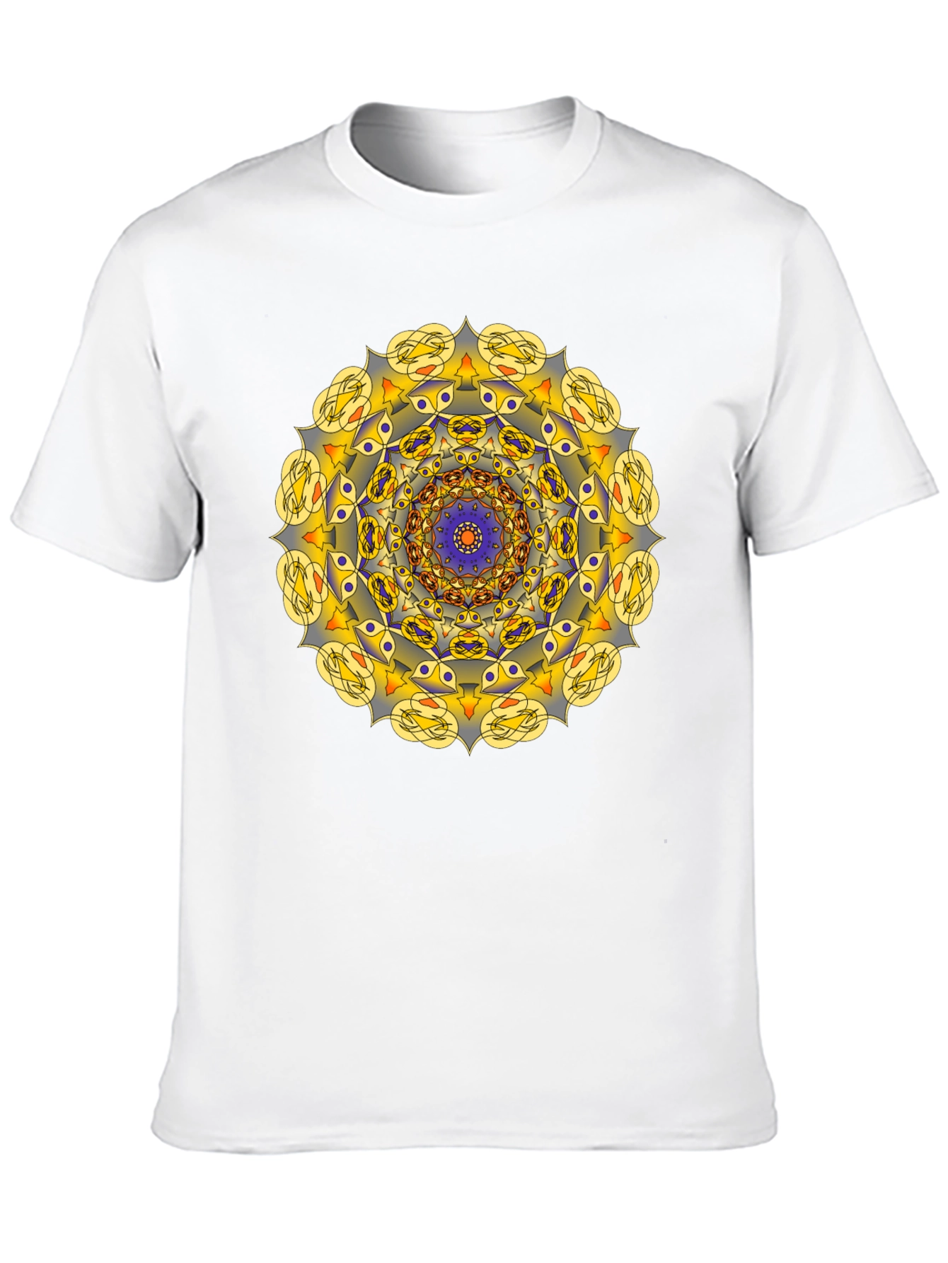 Mandala Graphic Black Tee