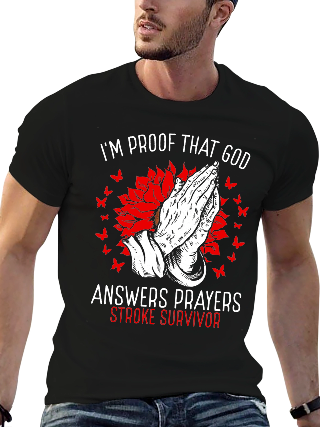 Stroke Survivor Prayer T-Shirt