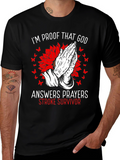Stroke Survivor Prayer T-Shirt