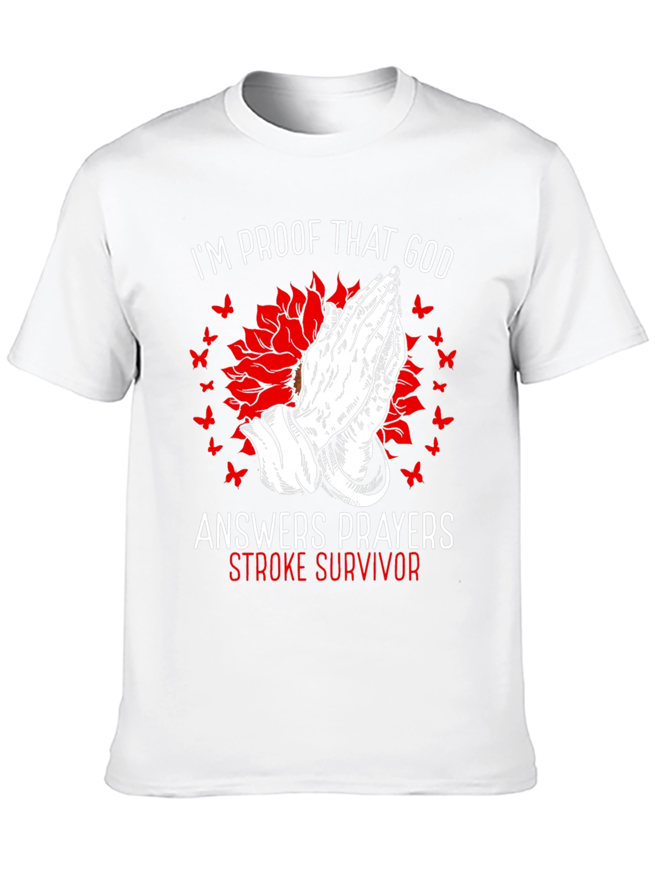 Stroke Survivor Prayer T-Shirt