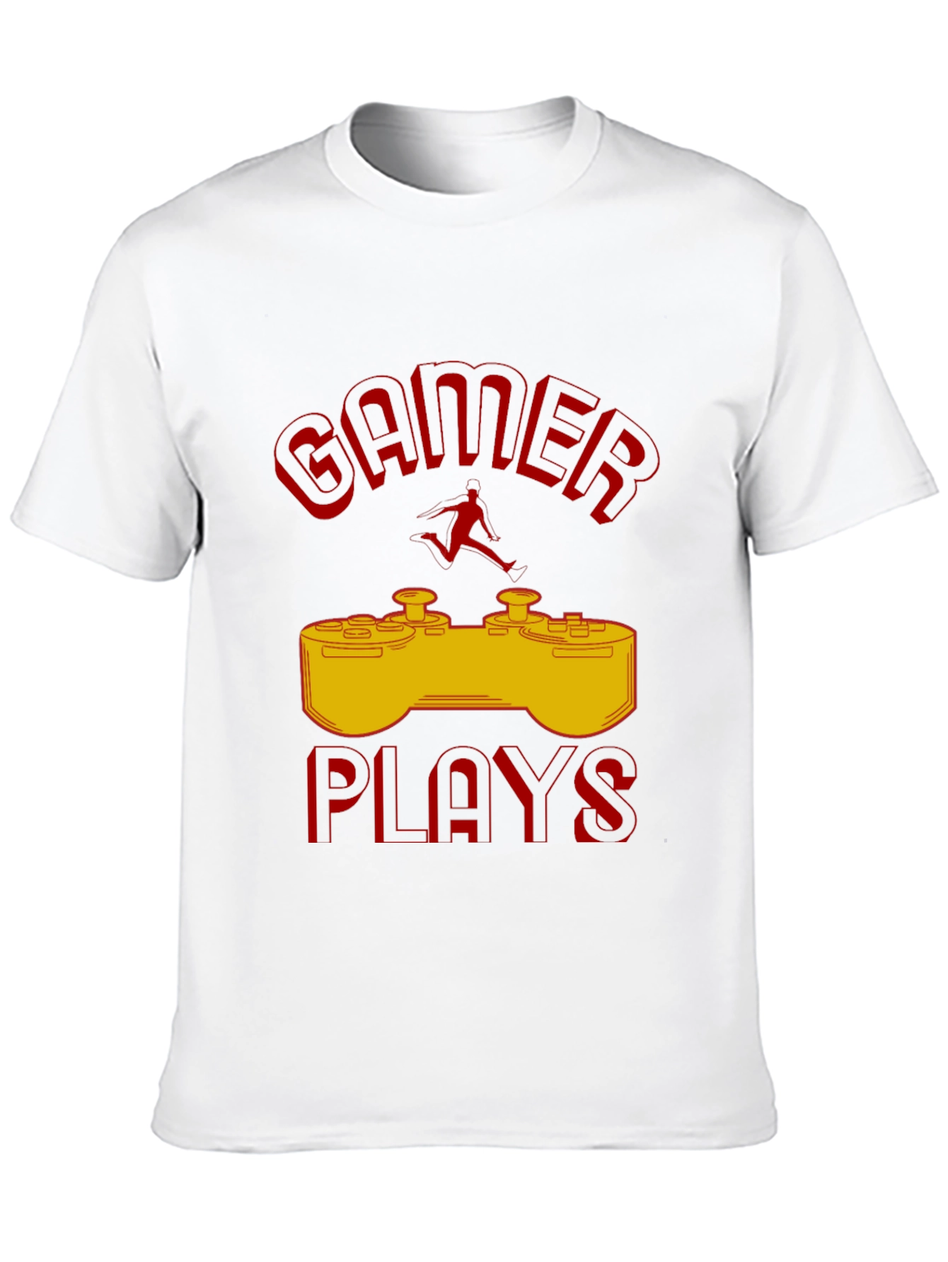 Gamer Plays T-Shirt - Cool Gaming Design