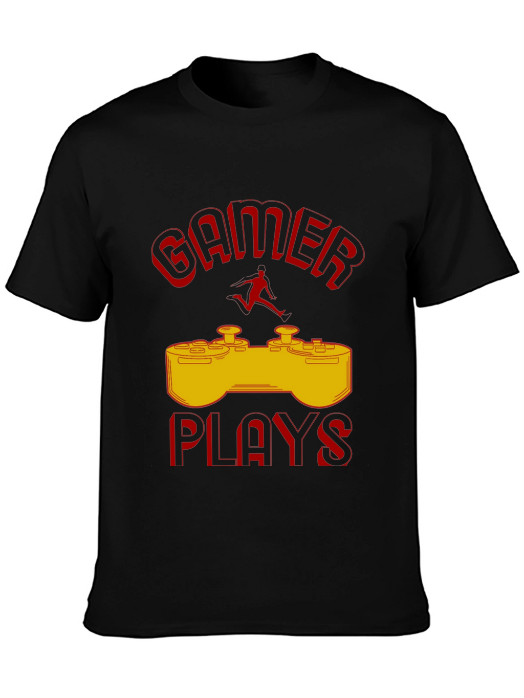 Gamer Plays T-Shirt - Cool Gaming Design
