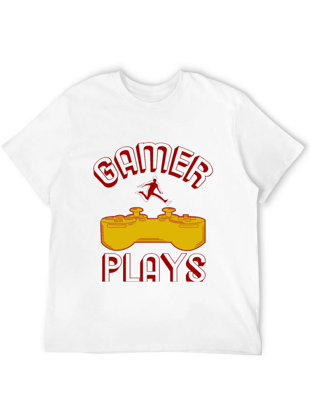 Gamer Plays T-Shirt - Cool Gaming Design