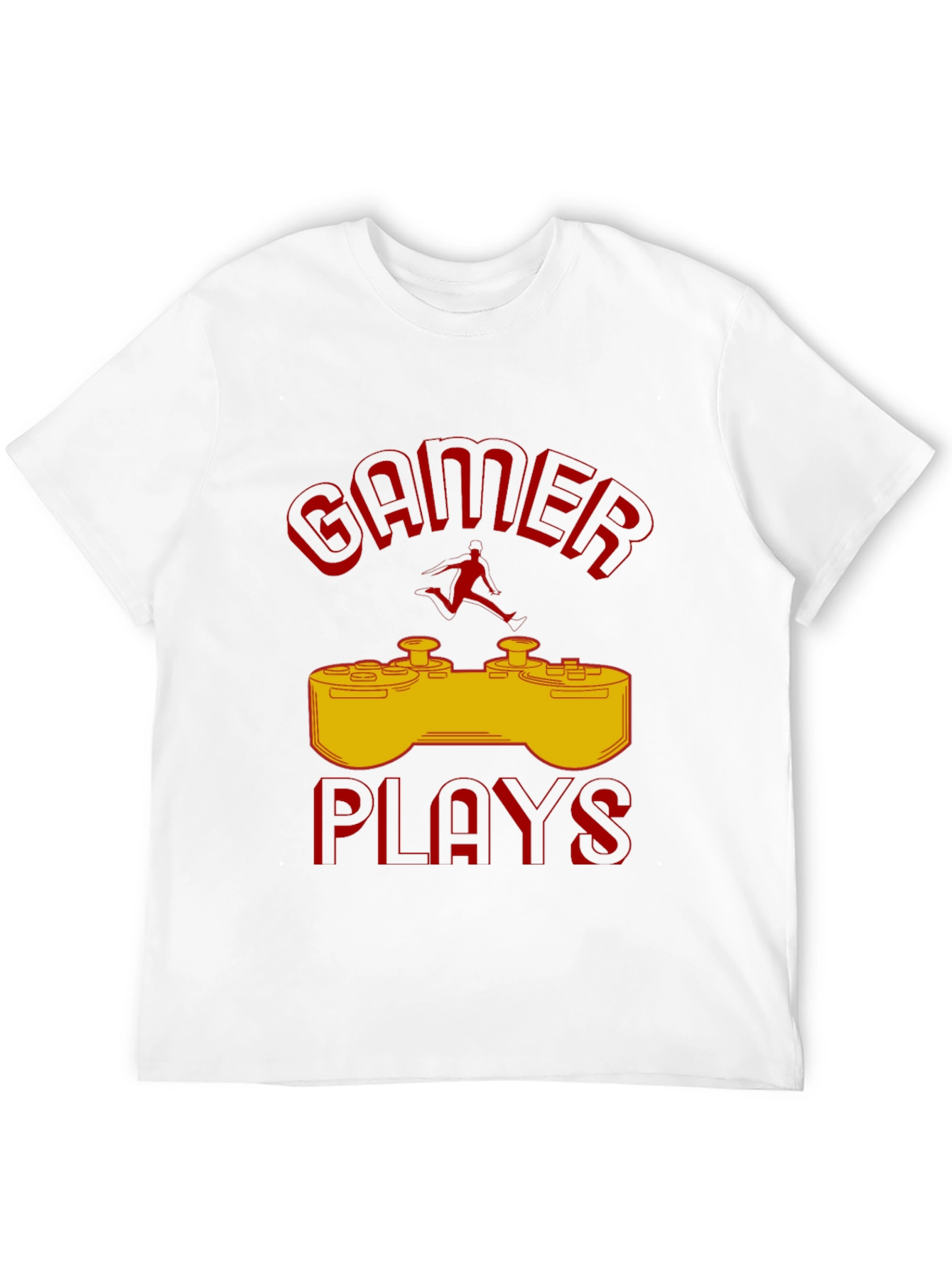 Gamer Plays T-Shirt - Cool Gaming Design