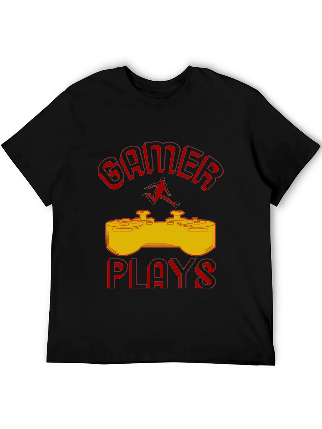 Gamer Plays T-Shirt - Cool Gaming Design