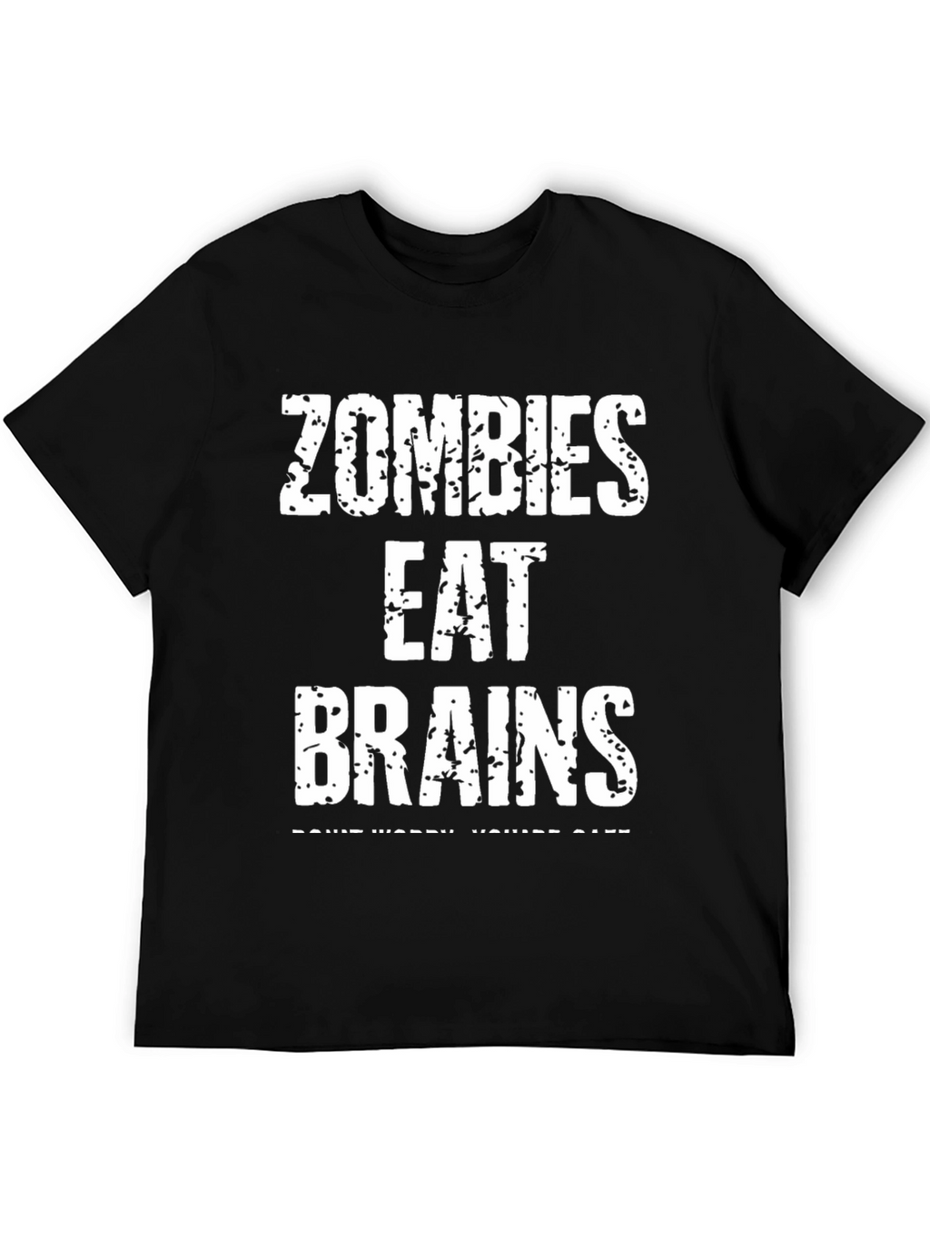 Zombies Eat Brains T-Shirt - Funny Halloween Tee