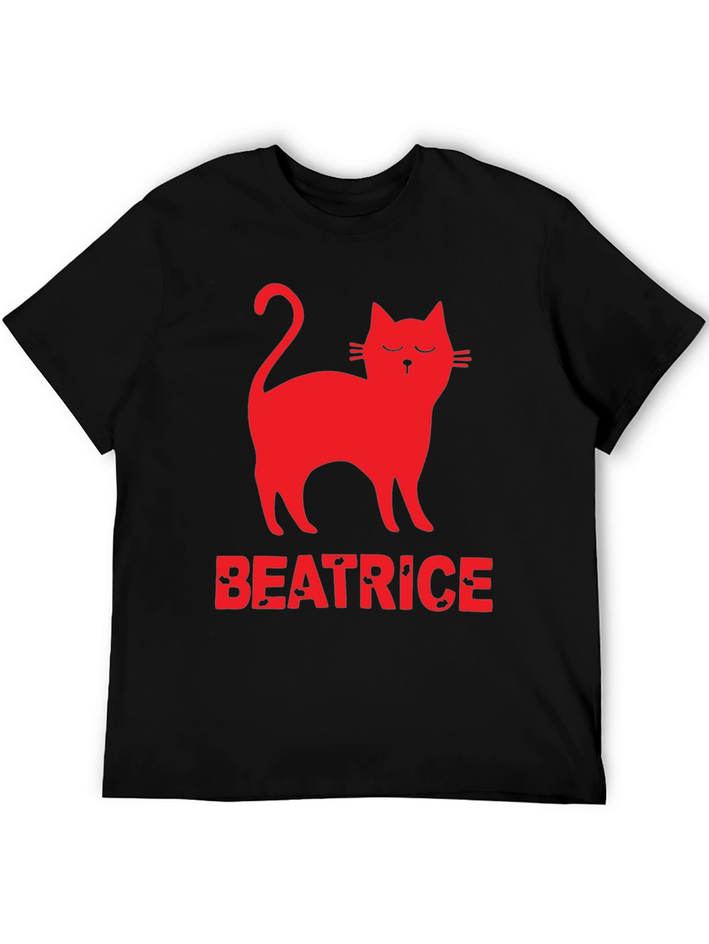Cat Beatrice T-Shirt - Unique Graphic Tee