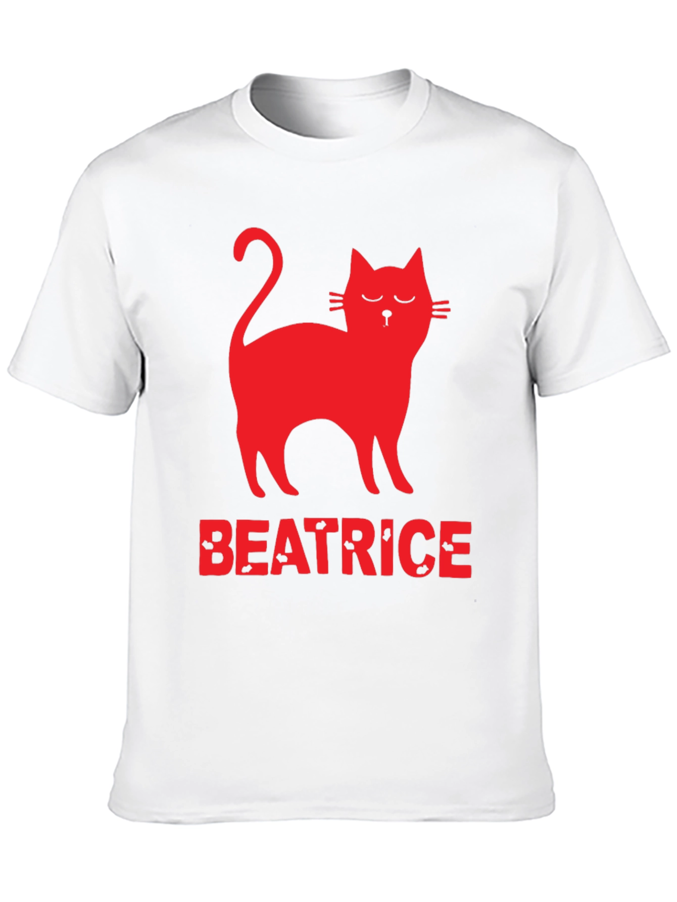 Cat Beatrice T-Shirt - Unique Graphic Tee