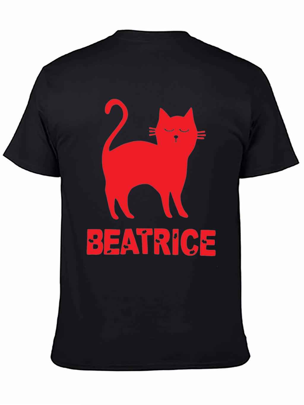 Cat Beatrice T-Shirt - Unique Graphic Tee