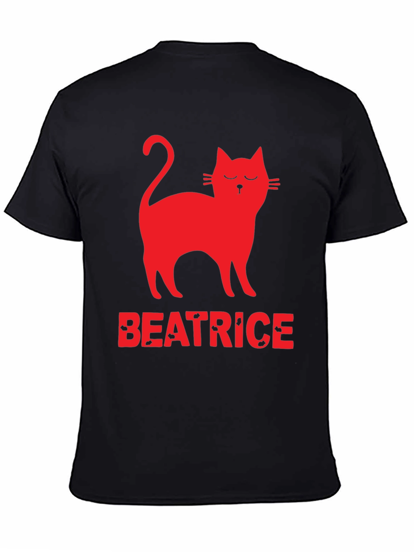 Cat Beatrice T-Shirt - Unique Graphic Tee