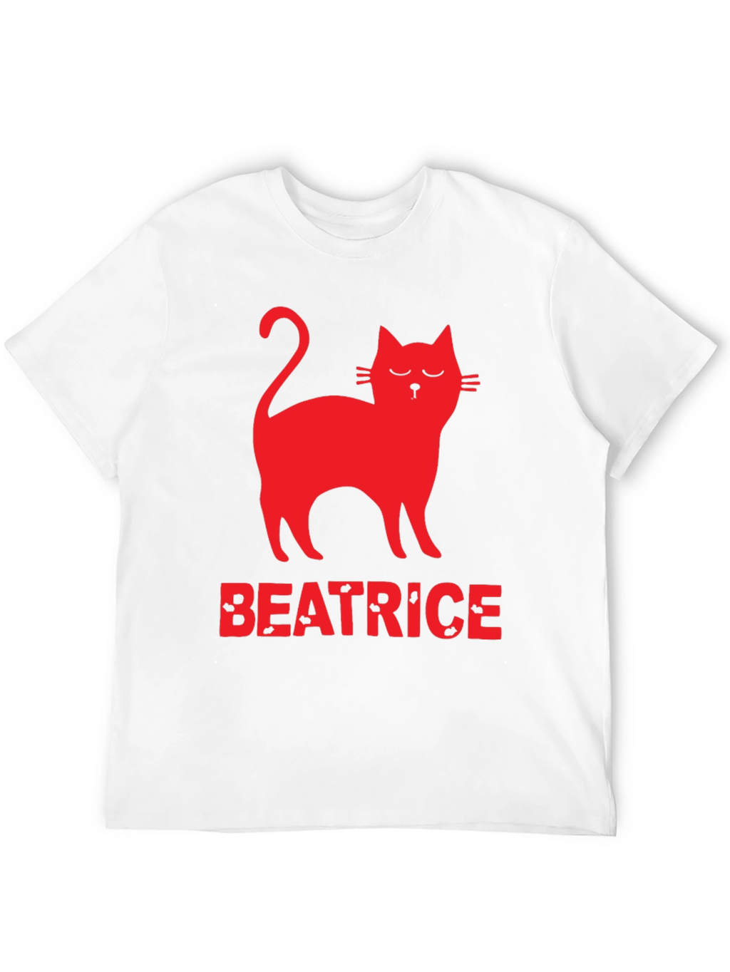 Cat Beatrice T-Shirt - Unique Graphic Tee