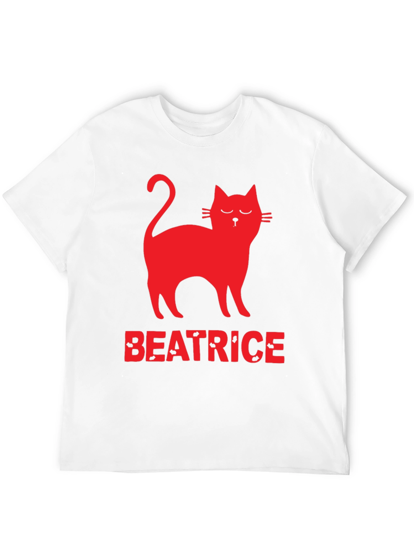 Cat Beatrice T-Shirt - Unique Graphic Tee