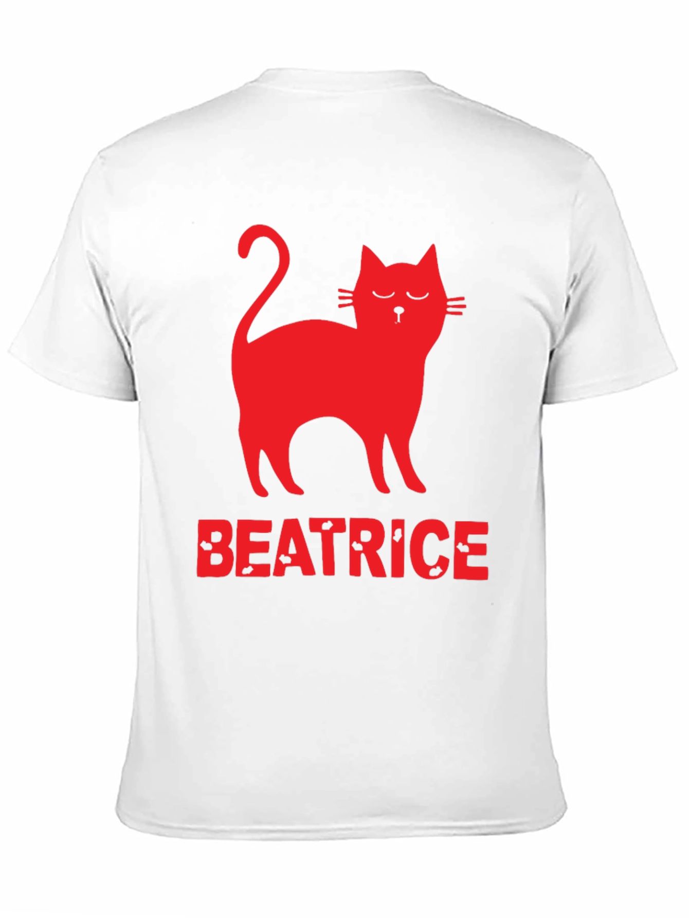 Cat Beatrice T-Shirt - Unique Graphic Tee