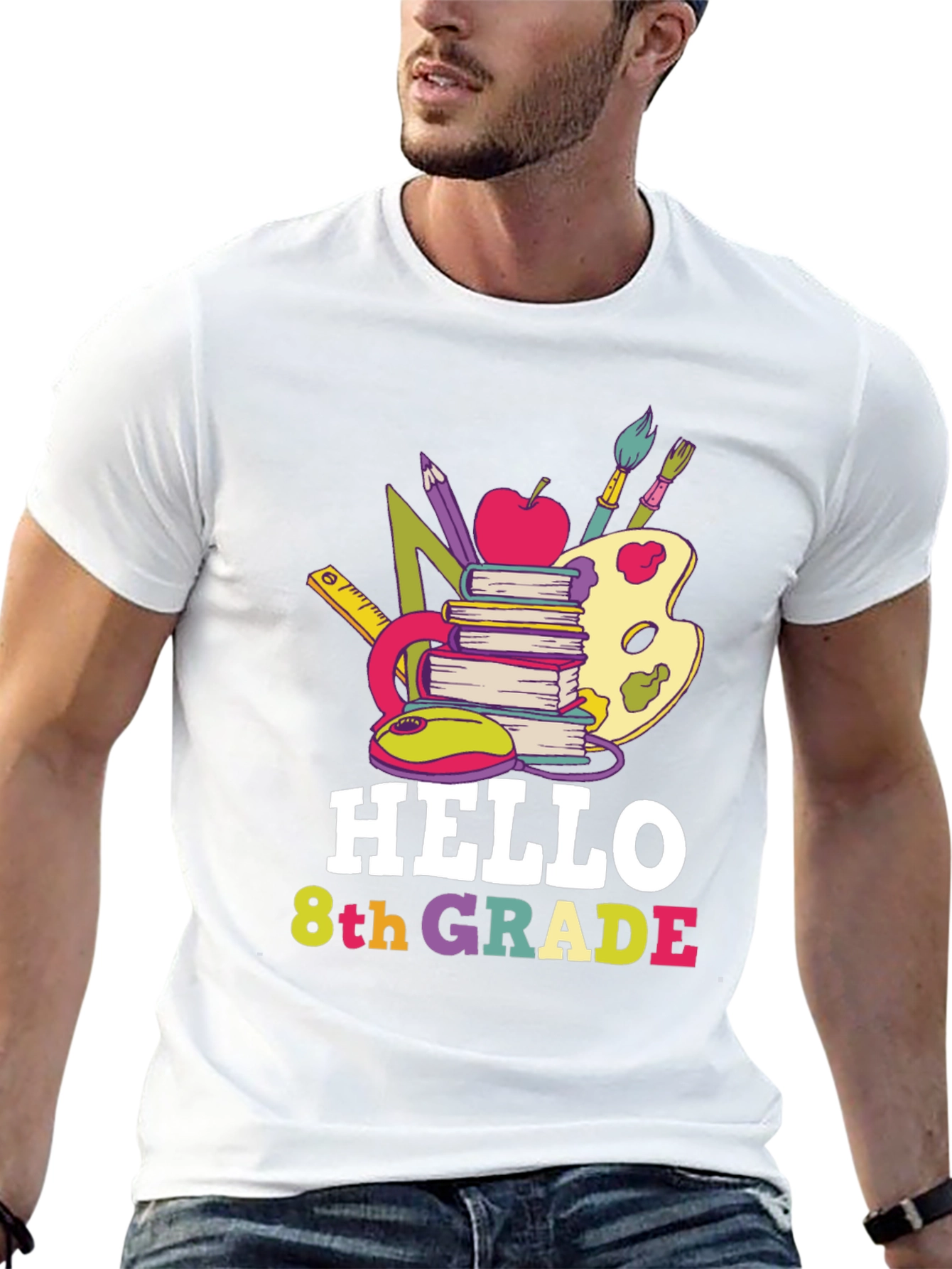 Hello 8th Grade Teacher/Student T-Shirt