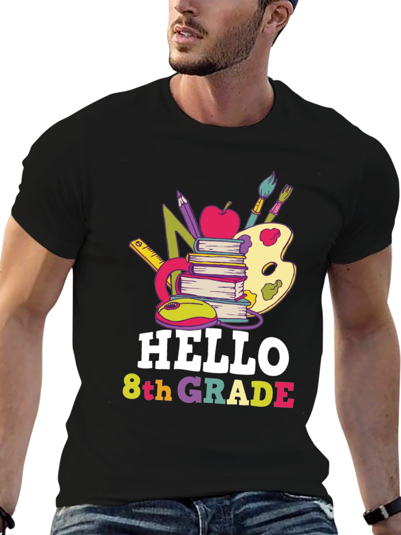 Hello 8th Grade Teacher/Student T-Shirt