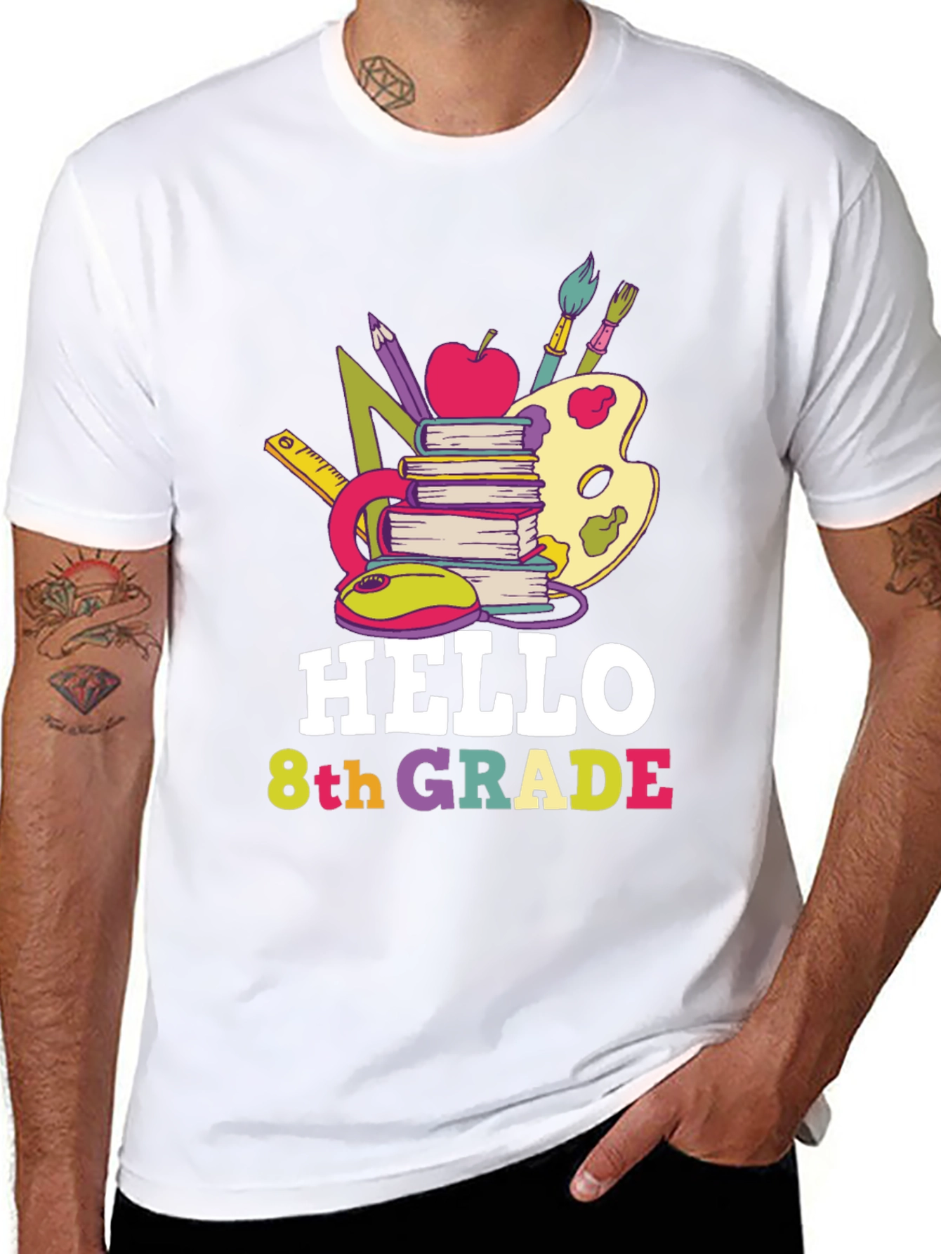 Hello 8th Grade Teacher/Student T-Shirt
