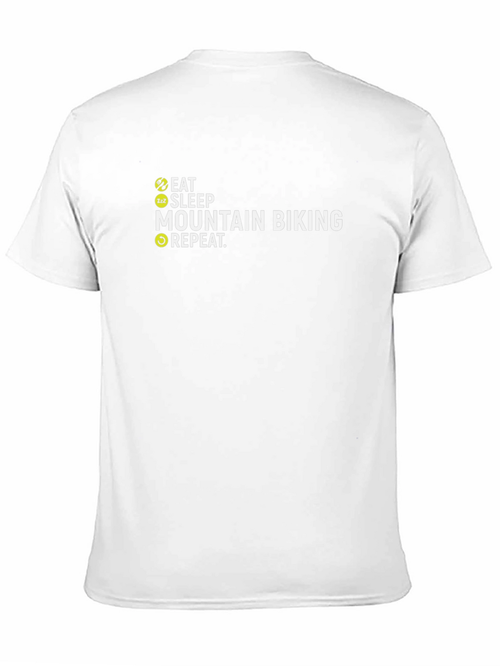 Eat Sleep Mountain Biking Repeat Tee