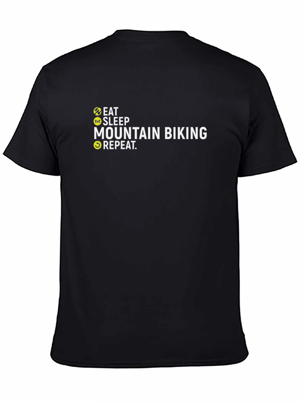 Eat Sleep Mountain Biking Repeat Tee