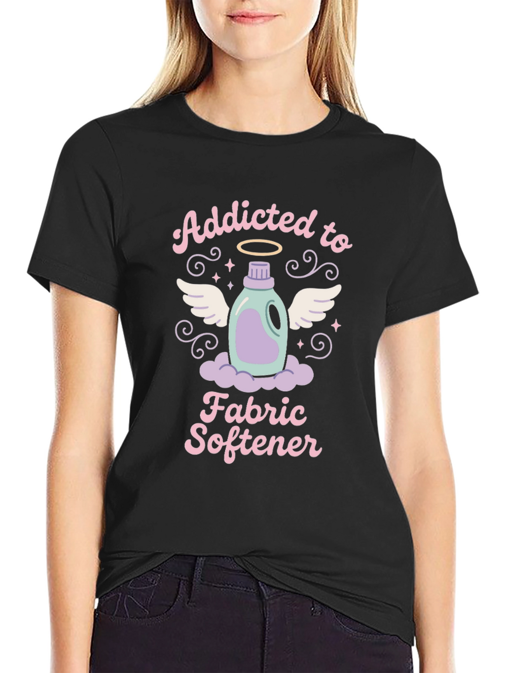 Addicted to Fabric Softener T-Shirt - Soft Wash Apparel