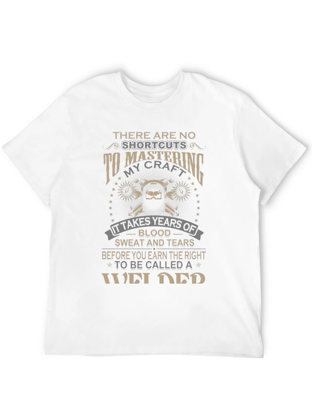 Mastering Welding Craft Black T-Shirt